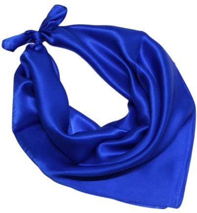 Cebilevin CEBILVIN Einfarbiger Seidenschal 53x53cm 100% Seidenschal in reiner Uni-Farbe