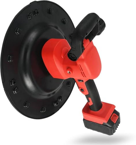 DUXMM Cazzuola elettrica, cazzuola Portatile per intonaco, Cemento, Malta, lucidatrice a Batteria da 1680 W, velocità Regolabile, per lucidatura pareti, lucidatrice per Malta,1battery