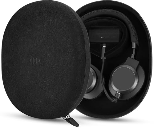 Custodia per cuffie con ricarica Geekria Elite compatibile con JBL Tour ONE M3/M2, Tune 770NC, Live 650BT/770NC – borsa da viaggio rigida sostitutiva (nero) senza power bank