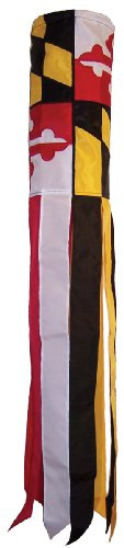 In the Breeze Maryland Windsock, 40-Inch