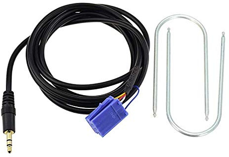 G.M. Production - 191EVO Kit - Cavo Aux e chiavi sgancio dal 2012 Audio IN MP3 iPhone FIAT LANCIA con scritta NO SOURCE AVAILABLE ma SENZA BLUE&ME per Autoradio Grundig Delphi Bosch F. 500 Grande Punto Evo Panda L. Ypsilon