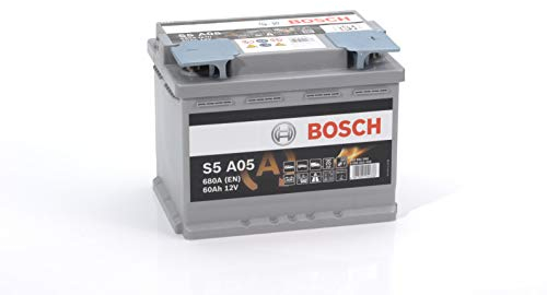Bosch Automotive 0092S5A050 Batterie AGM 12 V 60 mAh 680 A B13