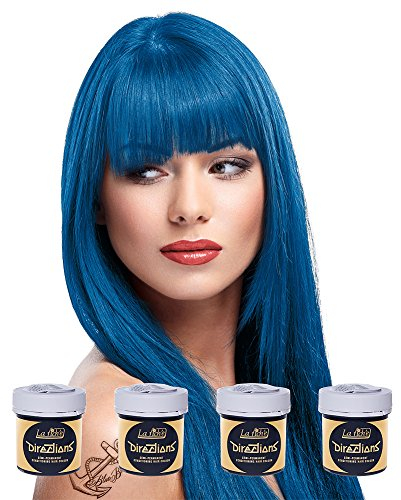 La Riche Directions Haartönung 4x 88ml (Denim Blue - Blau)