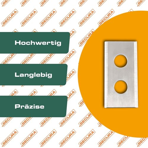 SECURA 60x Ersatzmesser kompatibel mit Worx Landroid Mähroboter WR130 WR141E