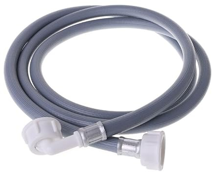 INOKAI Drain Hose Extension,Washing Machine Drain Hose Washing Machine Dishwasher Inlet Pipe Water Feed Fill Hose With 90 Degree Bend Water Inlet Pipe (Size : 1.5m)