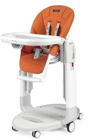 Hochstuhl Tatamia Follow me Wonder Orange Peg Perego