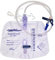 3 sacchetti per urina TIGA-MED Gold | sacchetti per drenaggio urinario | sistema chiuso | 2 litri | sterile | tubo da 110 cm