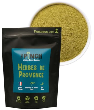 THE PINCH XL Herbes de Provence - 100% naturel et facile à utiliser sur. les œufs, les champignons, les pommes de terre et les viandes. Style provençal sain et délicieux