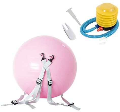 Yoga-Balance-Ball-Trainingsgürtel, dick, aufblasbar, explosionssicher, Gymnastikball, Rücken-Flip-Trainingsgerät