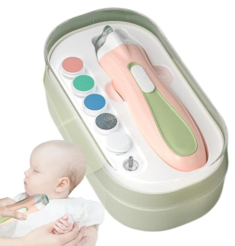 Electric Nail File For Kids, Baby Nail Care Tool, Barnens nagelklippare, LED-nagelfil, automatisk nagelfil för barn, återanvändbar nagelfil, barn elektrisk nagelfil, baby