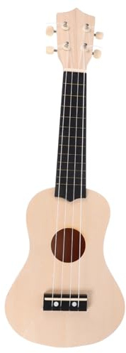 TOYANDONA Ukulele-bausatz Aus Lindenholz Für Erwachsene Und Junge Mädchen Diy-musikinstrument Zum Selbstbauen Und Bemalen Bausatz Für Anfänger Und Bastelbedarf