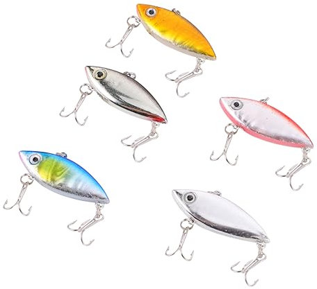 ifundom 5 Piezas Mini Señuelo De Cebos Artificiales Duros para Nadar Señuelos Biónicos De Natación Realistas De Pesca El Agua