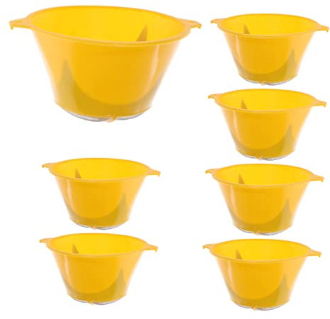DECOMELODY 10pcs Small Paint Strainer Mesh Filter for Water Based and Oil Paints Funnel for Home and Industrial Use
