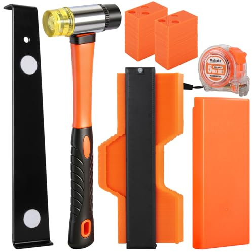 Laminate Laying Set, Laminate Tool, Floor Installation Tool - Parquet, Vinyl Floor, Laminate Flooring - Laminate Tool Vinyl Laying - Flooring Accessories - Laminate Laying