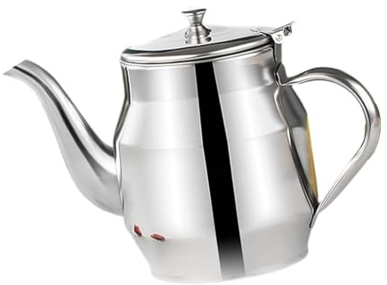 HouseVibe Vertedor de Vinagre Acero Inoxidable Multifuncional con Colador para Hogar Restaurante Cocina- 400ml