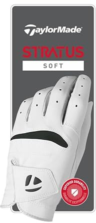 TaylorMade Golf 2026 Stratus - Guanti morbidi da uomo