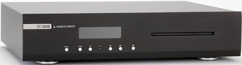 Musical Fidelity M2SCD, Hochwertiger Hi-Fi CD Player mit 24 bit Delta-Sigma DAC, Schwarz