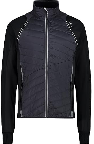 CMP - Giacca Uomo con Maniche Staccabili, Antracite, 52