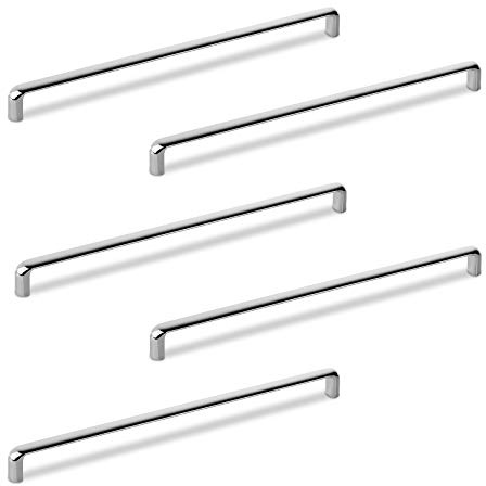 SOTECH 10 x Möbelgriffe SW103 BA 320 mm Chrom poliert | Küchengriffe 335 29 x 16 mm