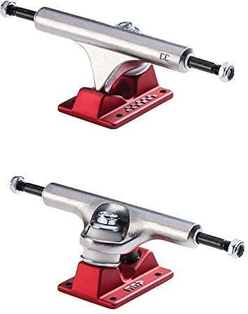 Ace skateboard trucks Classic 33 rå/röd 20 cm axel (par)