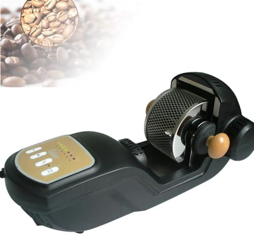 Tostatrice automatica per chicchi di caffè, tostatrice elettrica professionale per chicchi di caffè, aria calda regolabile a 7 marce, cottura e raffreddamento automatici, tostatrice per chic