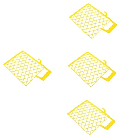OSALADI 4stücke Kunststoff Farbwanne Mit Abtrennungen Maler Zubehör Für Effiziente Farbfiltration Malertray Für Kleine Und Große Projekte Langlebiges Und Robustes Material Für