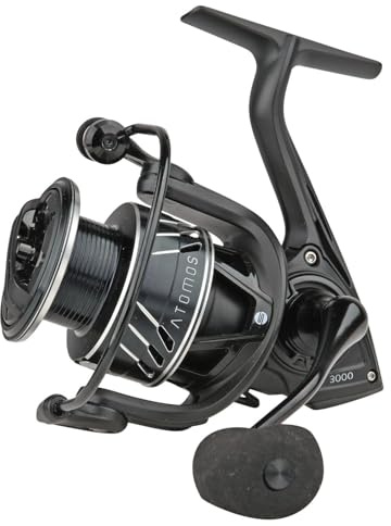 Spro Rolle Atomos Spin 3000 - Spinnrolle, Angelrolle zum Spinnfischen, Raubfischrolle