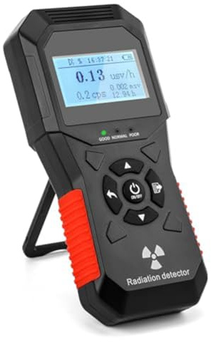 Xuodawer Rilevatore di radiazioni nucleari contatore Geiger. Dosimetro di radiazione delle acque Usee nucleari. Monitor di radiazioni portatile ricaricabile