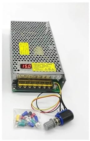 PQYSMVVG AC Converter 220V 110V To DC 5V 12V 24V 36V 48V 240W Switching Power Supply Adjustable Voltage Regulated Board Digital Display(0-36V 6.5A 240W)
