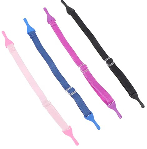 HOMSFOU 4 Cordones Para Gafas Antipérdida Ajustables Ligeros Y Resistentes Accesorios Para Gafas De Hombre Y Mujer Uso En Interior Y Exterior Para Correr Caminar Y Senderismo