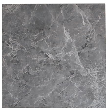 TEKHOME 28pz 60x60cm Piastrelle per Pavimenti in Pasta Stile Nordico Pellicola Ispessita Fondo ripetuto Autoadesivo Impermeabile Soggiorno Bagno Cucina Decor (67452)