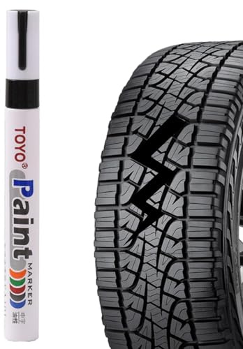 TABSIRAH Paint Pen Paint Marker, Multi-Coloring Waterproof Pen For Painting, Tire Marker, Art Painting Supplies For Leather, Wood, Rubber