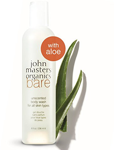 John Masters Organics bare unscented Duschgel, 236 ml