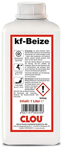 Clou kf - Beize - mittelgrau 2258 - 1000 ml / 1 ltr. - Foto ist ein Beispiel