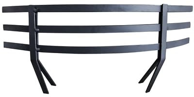Unibos Black Iron Fireplace Accessories - Harth Grates (Coal Saver for 18 Fireplace) Fireside Fireplace New