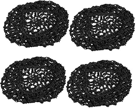 GALPADA 4stücke Gehäkeltes Snood Haarnetz Schlafsnood Schlafhaarnetz Snood Haarnetz Aus Hochwertigem Material Für Duschen Und Nachtschutz Binden Oder Lösen Lange Haltbar