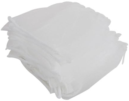 AUTSUPPL 200pcs Disposable Mesh Sink Strainer Bag Kitchen Sink Filter Bag Drain Basket for Washing Fruits and Vegetables