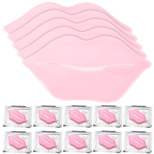 HEALEEP 30piezas Mascarillas Labiales De Gel Hidratante Unidades Para Cuidado Piel Exfoliante Para Labios Suaves
