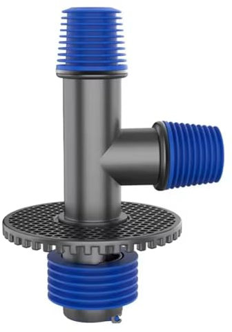 Uxsjakjsd Desagüe de Suelo Universal para Lavadora, Conector de Desagüe 2 en 1, Accesorio para, Alcantarillado, Baño, Adaptador de Manguera y Triturador.