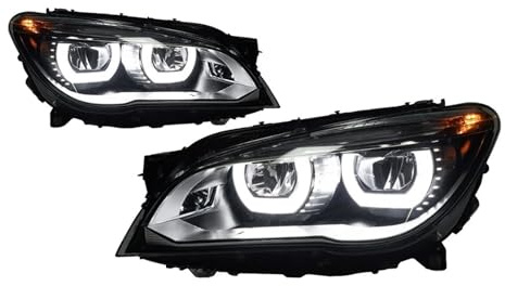 Per BMW F02 730I 740I Faro A LED 2009-2015 F01 Serie 7 Faro Per DRL Lente Del Proiettore Accessori Per Auto Luci Per Auto Fari Principali Anteriori