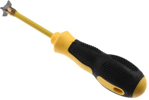 HOLIDYOYO Strumento Rimuovi Fughe Piastrelle in Acciaio Tungsteno Resistente Pulizia in Angoli Stretti e Crepe Utensile Durevole per Rimuovere Sigillante e Stucco da Giunti e Fughe