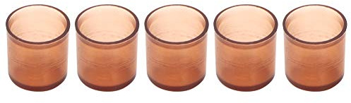ERYUE 500Pcs Durable Brown Plastic Queen Rearing Cell Cups for Beekeeping Supplies, Perfect Tools for Queen Bee Rearing, Made of HighQuality Material, Beekeepers