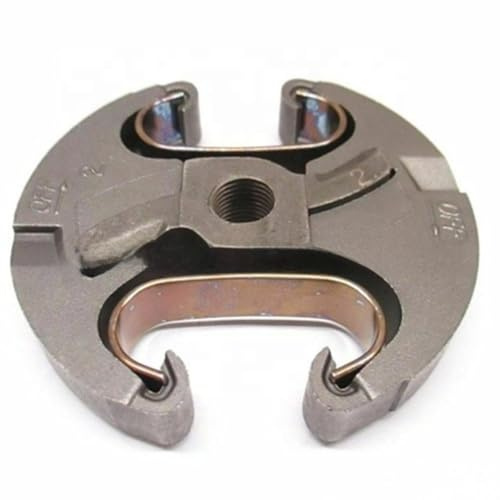 WheatThrive Chainsaw Clutch, Replacement Clutch for 340 345 346 445 450 455, Part 537110503, Metal Drive Disc, Silver, Pack