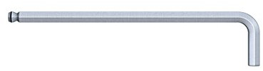 Wiha Stiftschlüssel Sechskant-Kugelkopf, schwenkbar für schwer zugängliche Bereiche, , Zoll-Ausführung mattverchromt (24306) 7/32 x 176 mm, 36 mm