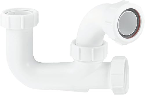 Mcalpine 1.5 x 75mm Bath P Trap No Overflow L10