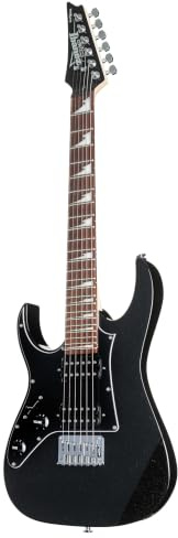 Ibanez RG Mikro 3/4 E-Gitarre Lefty - Black Night (GRGM21L-BKN)