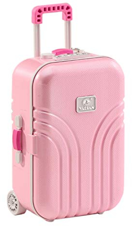 OFKPO Koffer Musikbox,Kreativ Jewelry Aufbewahrungsbox Dekoration Spieldose Geburtstagsgeschenk für Mädchen