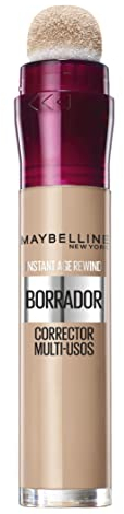 Maybelline New York, Corrector Borrador Multiusos, Con Cobertura Modulable, En Tono 08 Buff, 6.8 ml