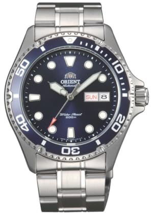 Orient Armbanduhr FAC09001B0, grau, 41.5mm, Armband