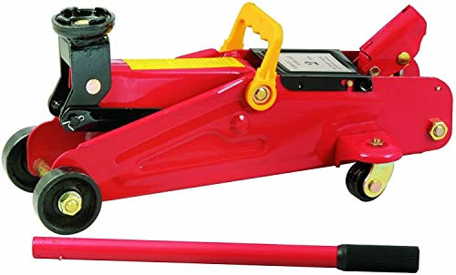 openspaceshop CRICK CRIC SOLLEVATORE IDRAULICO a CARRELLO BASSO 2 T CRICCO a CARRELLO